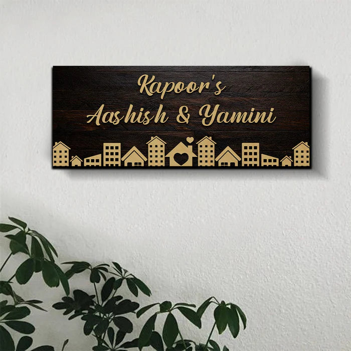 City Landscape Name Plate