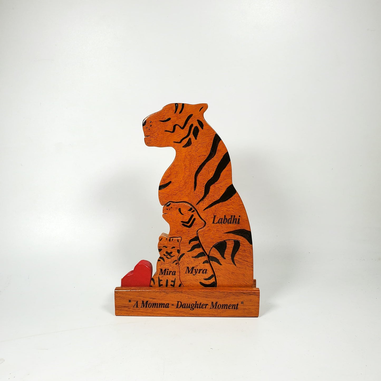 Tiger Parent with two children