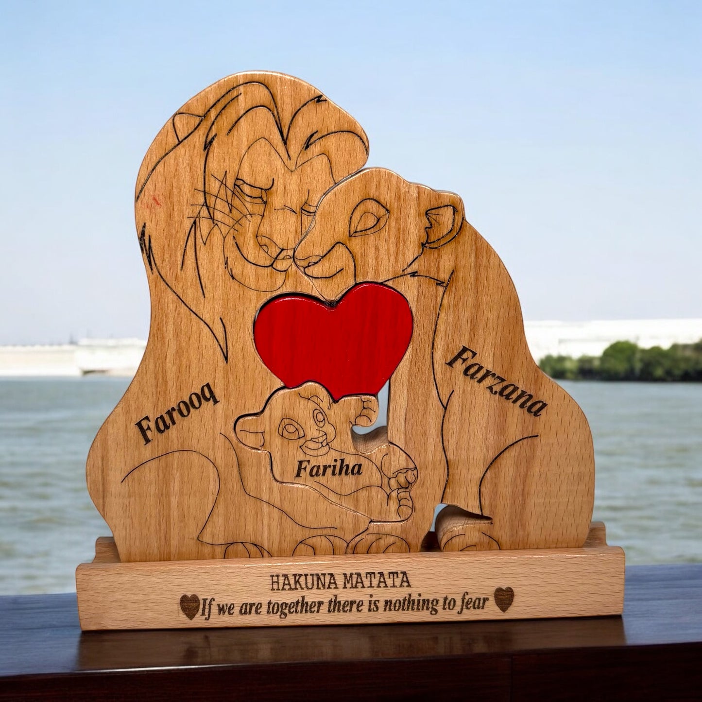 Lion Family Disney theme Puzzle