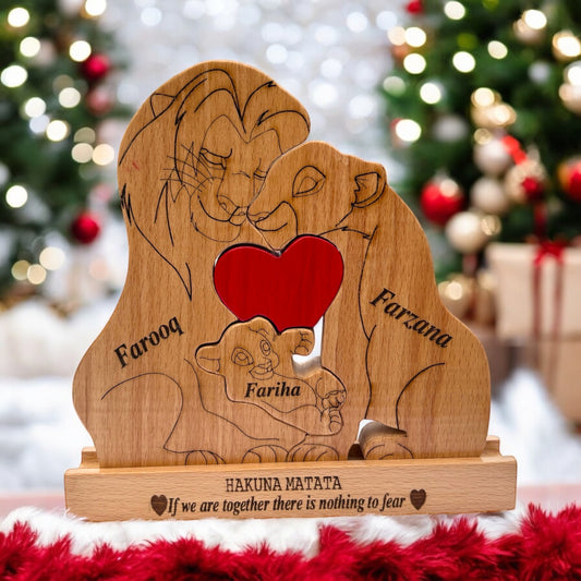 Lion Family Disney theme Puzzle