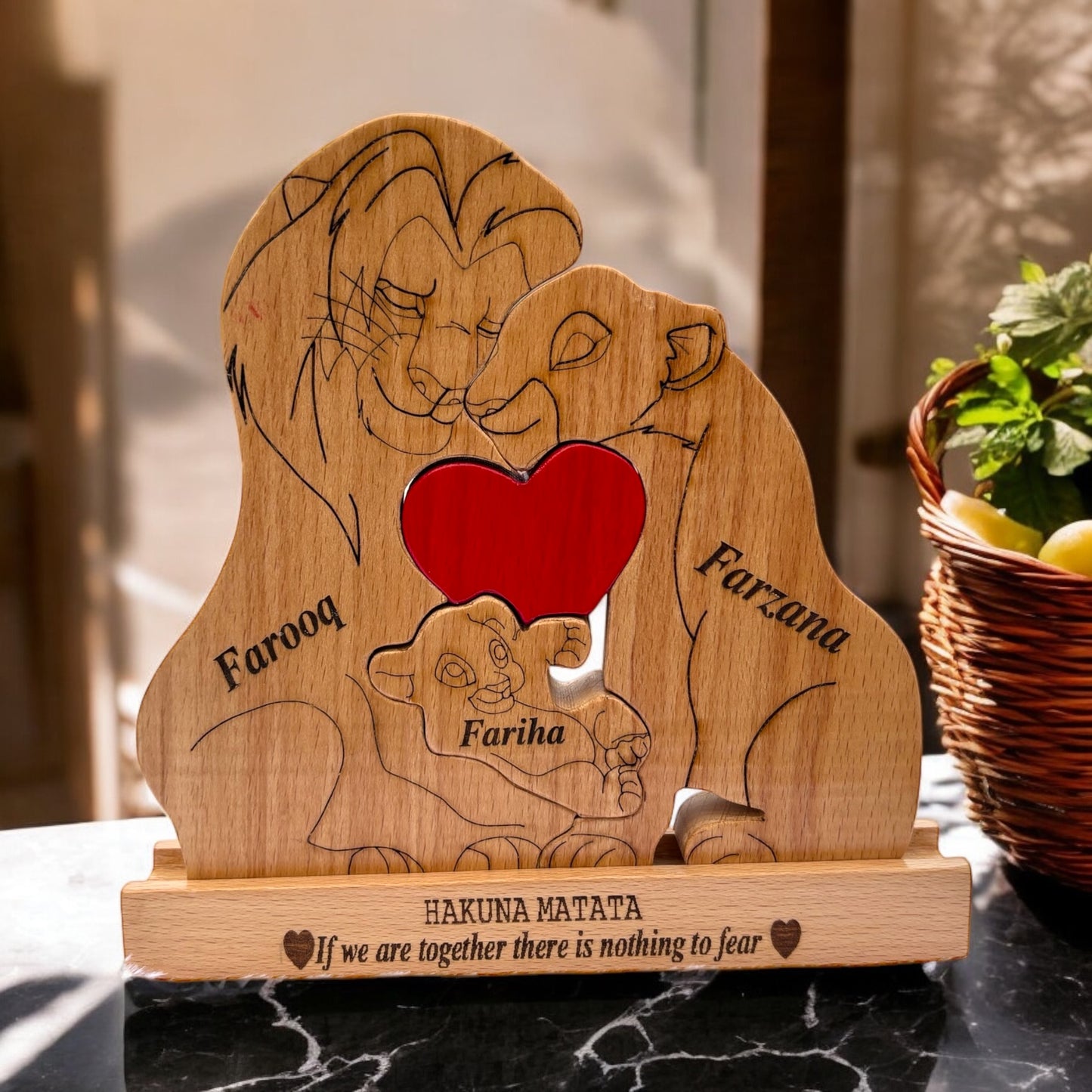 Lion Family Disney theme Puzzle