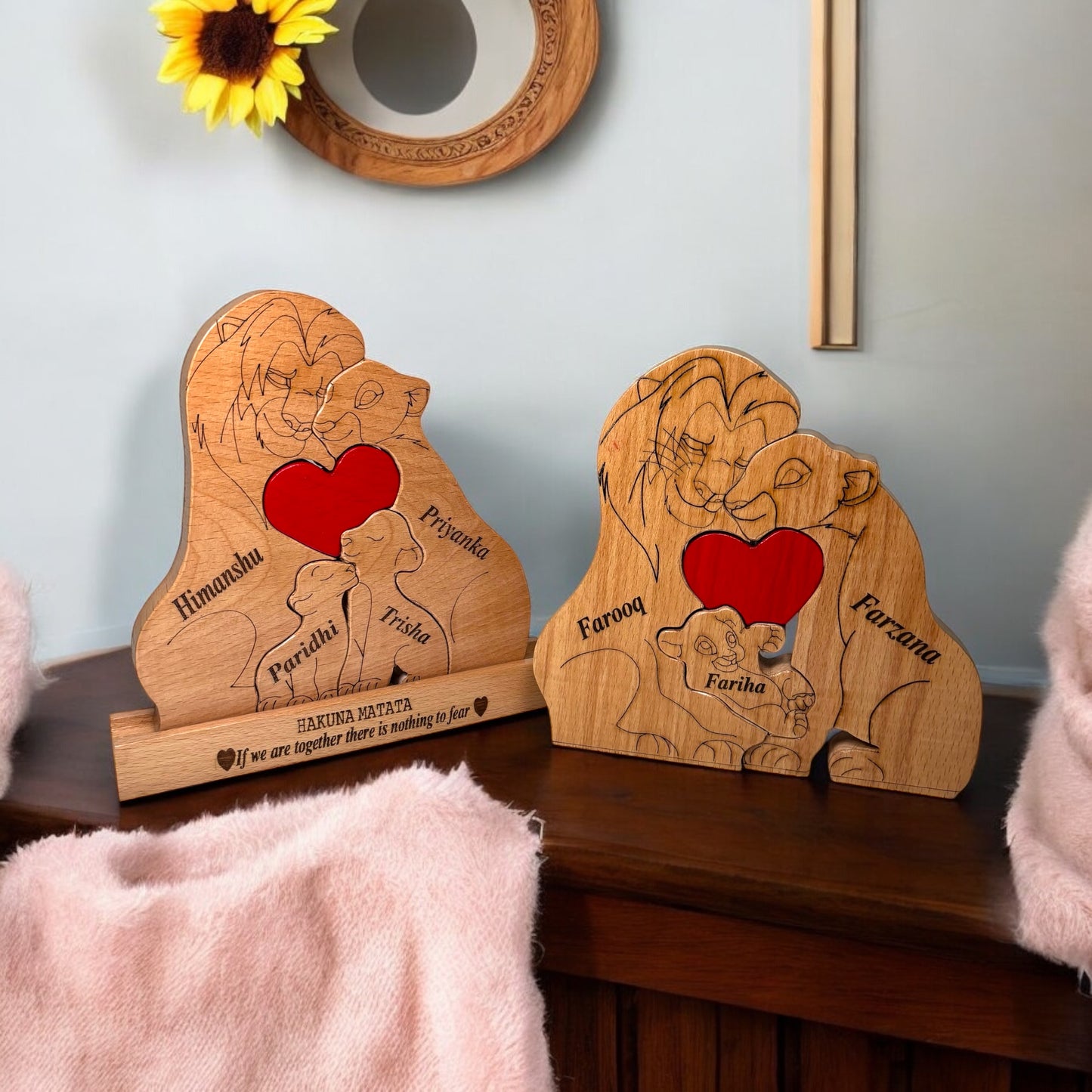 Lion Family Disney theme Puzzle