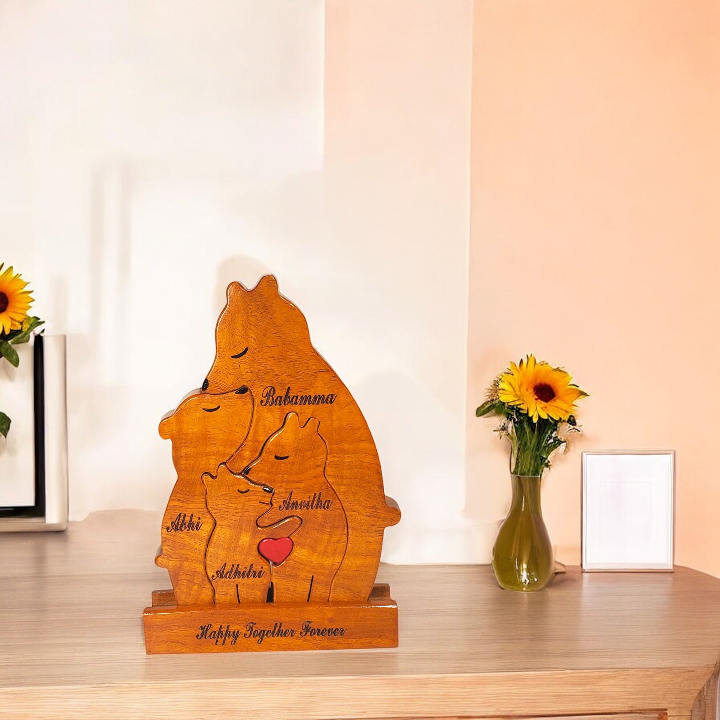 Bear Parent with Children
