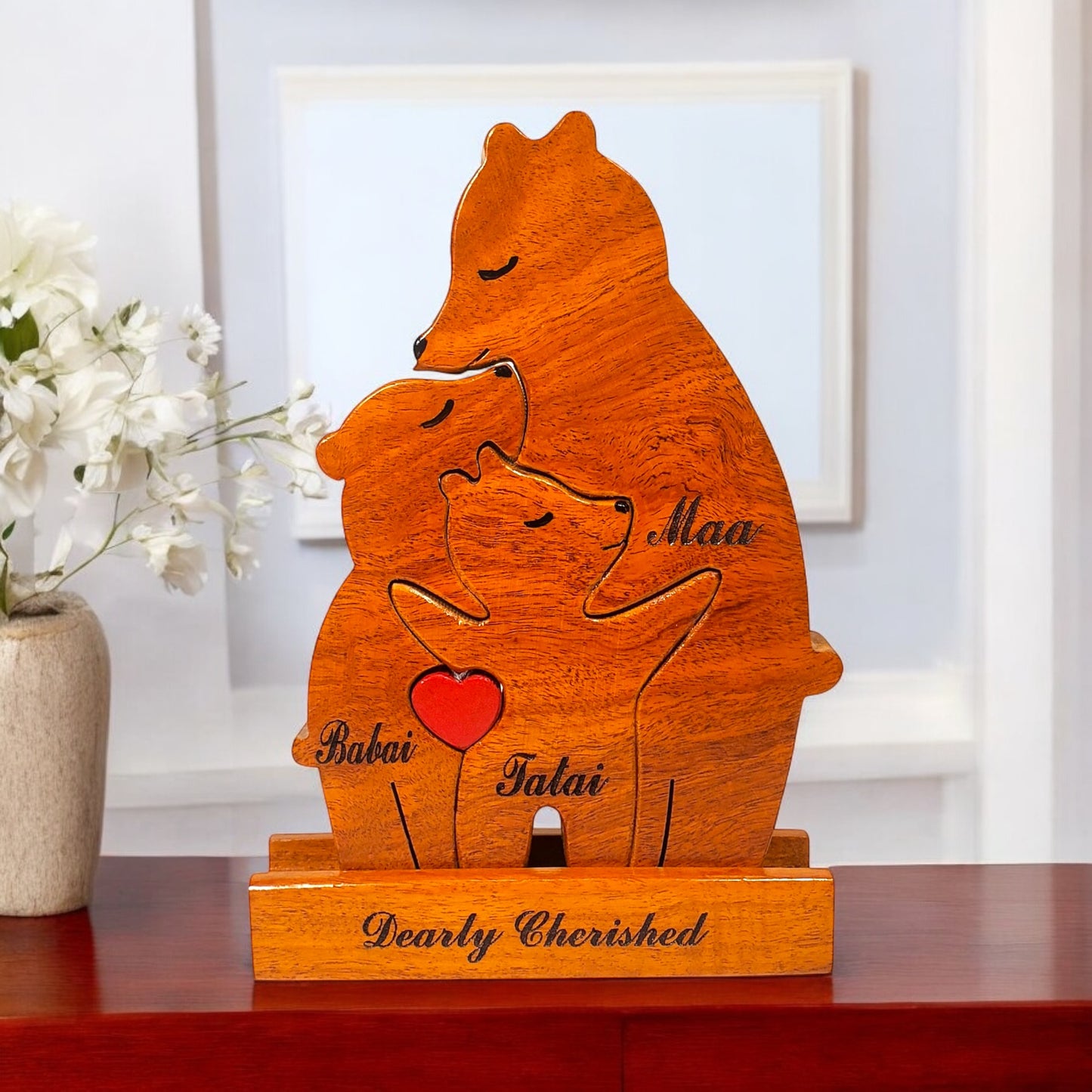 Bear Parent with Children