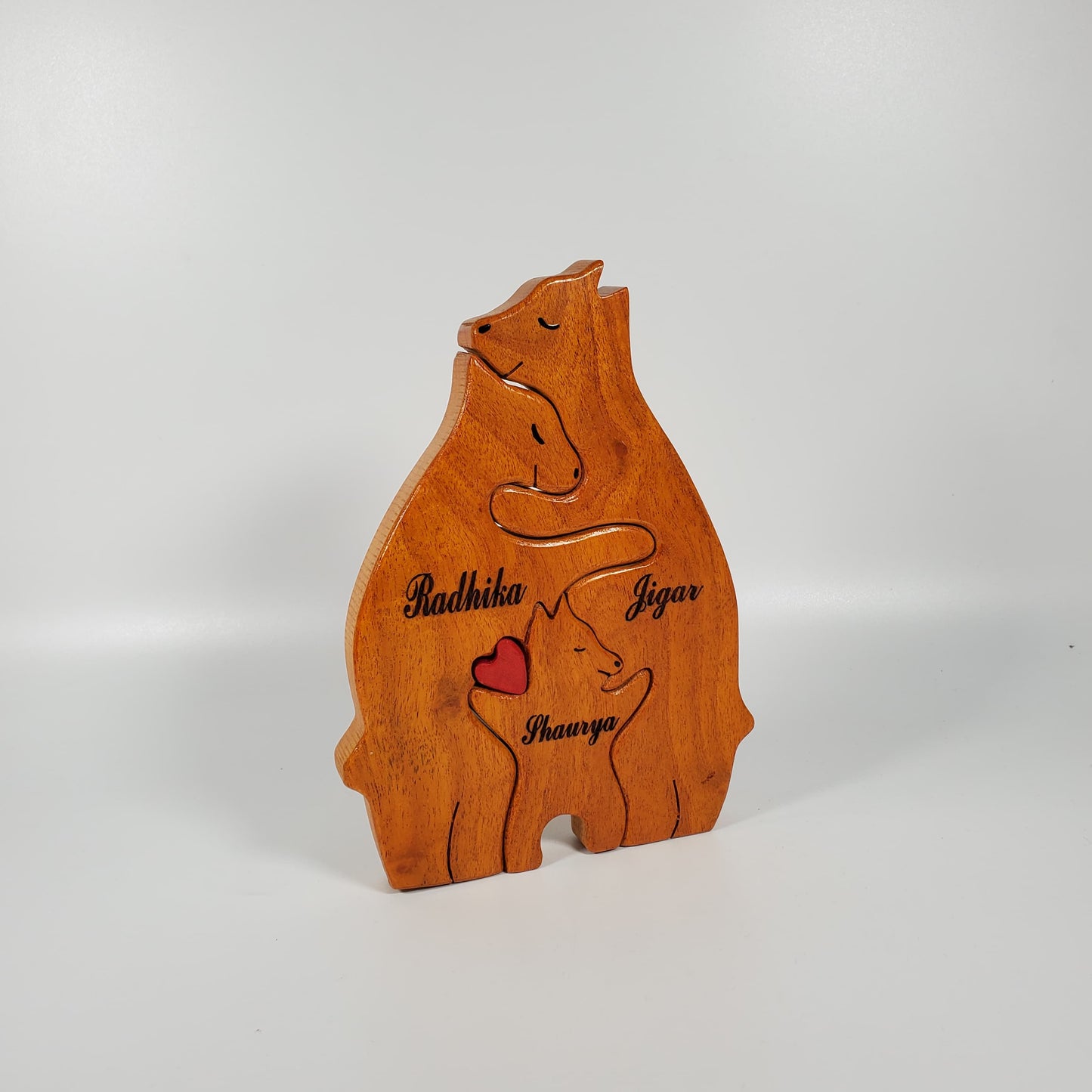 Bear family with one child (Design3)