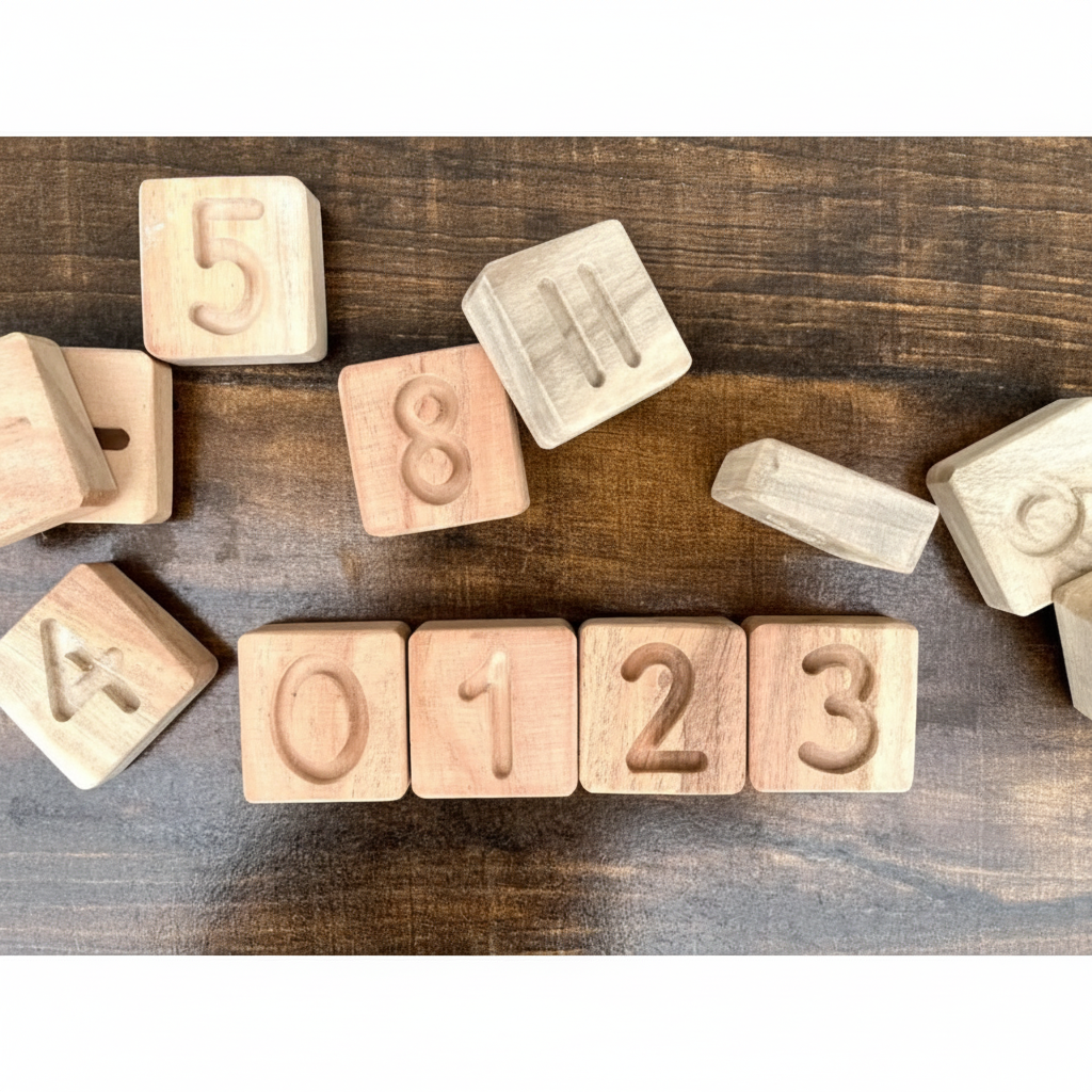 Scattered Number Tiles