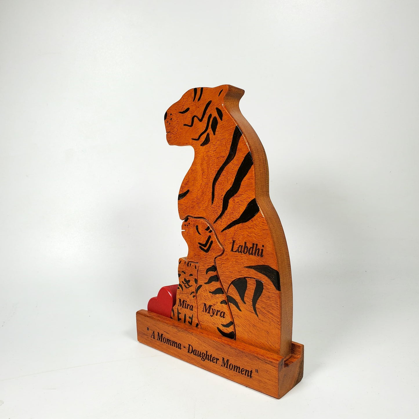 Tiger Parent with two children