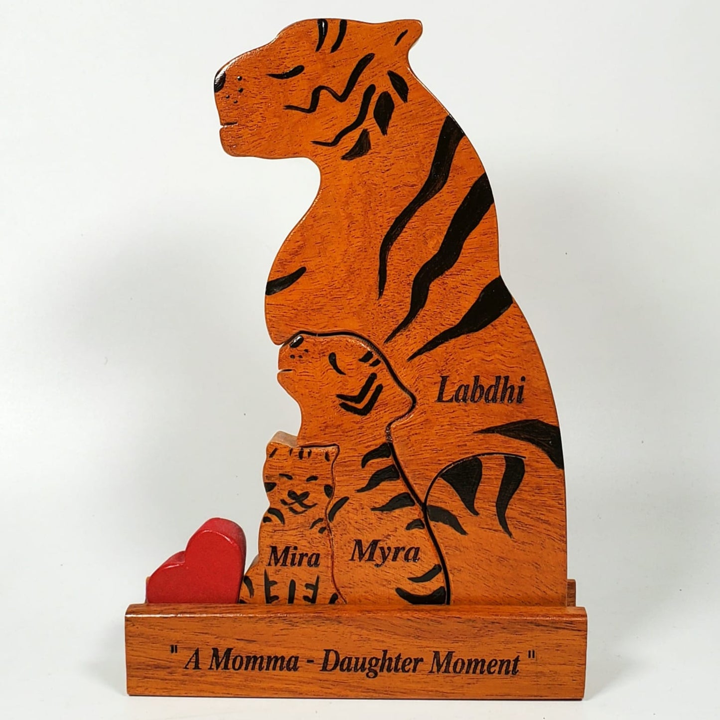 Tiger Parent with two children