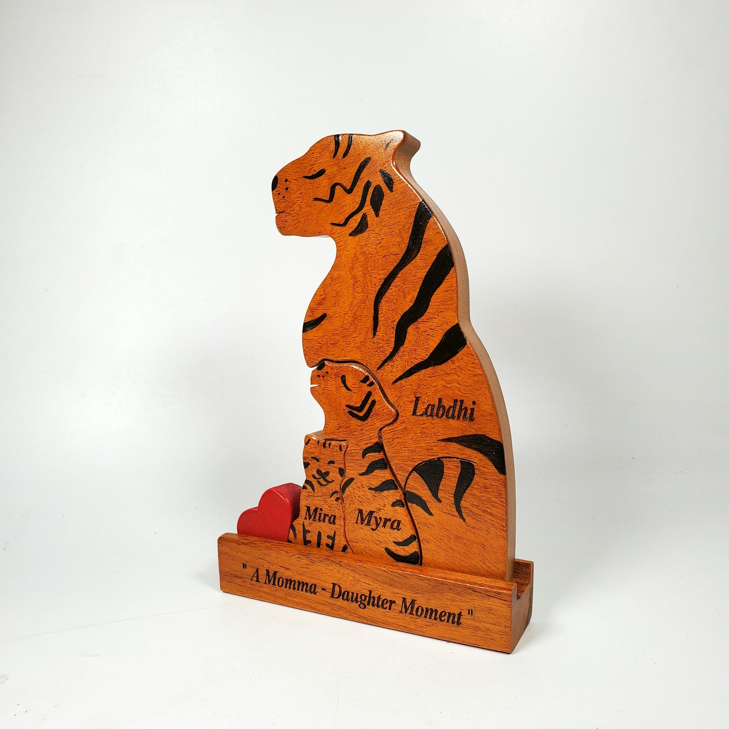 Tiger Parent with two children