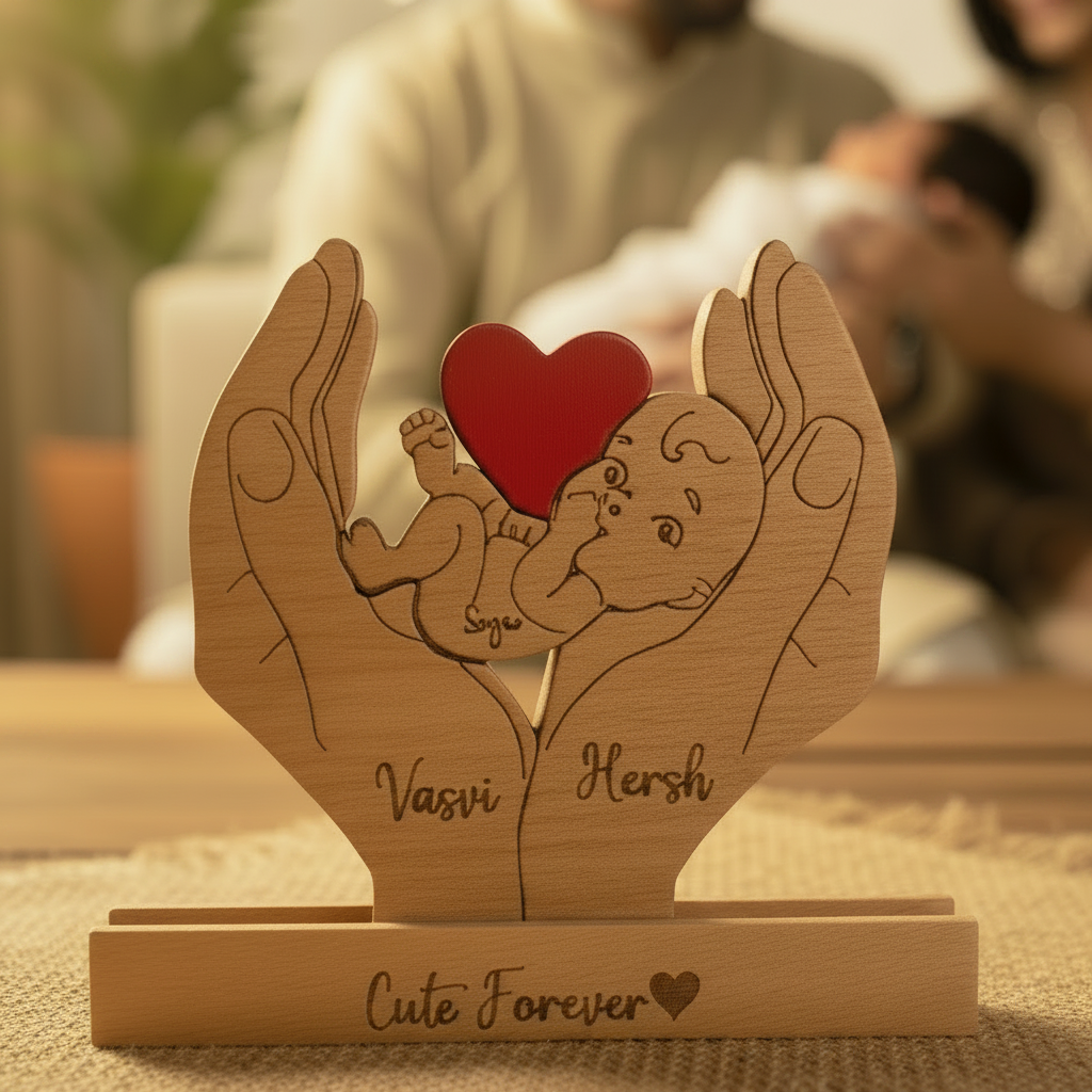 Wooden Keepsake - 1:1 Square